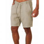 Uued meeste puuvillased linased l&uuml;hikesed p&uuml;ksid meeste suvised hingavad &uuml;hev&auml;rvilised linasest p&uuml;ksid Fitness t&auml;navar&otilde;ivad S-3XL XXXL