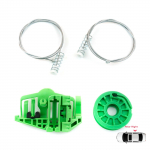 BWR660 Elektrilise akna t&otilde;stuki remondikomplekt Tagumine Parempoolne BMW 3. seeriale E90 E91 2004-2012 4/5 ukseline 51357140590