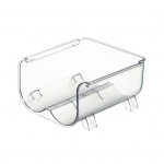 L&auml;bipaistev veepudeli korraldaja Grid Design Fashion Household Thermal Cup Dual Layer