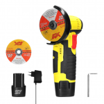 12 V nurklihvija k&auml;eshoitav kaasaskantav elektriline veski, keraamiline plaat, puit, multifunktsionaalne EU adapter&2 batteries