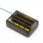 FLYSKY FGr12B 2.4GHz 12CH vastuv&otilde;tja PWM PPM Ibus AFHDS3 saatjatele RF moodulid PL18/NB4/NB4 must