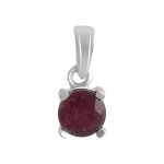 H&otilde;bedast ripats rubiiniga 0,963 ct (2140320) rubiin punane v&auml;rv