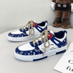 Meeste vabaajajalatsid Tennised Jalatsid Kergej&otilde;ustik Tossud Jooksujalatsid Suurus 39-44 39 sinine/valge