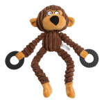 Kvaliteetne ja moodne Corduroy Naughty Monkey lemmiklooma m&auml;nguasi treenimiseks Bear