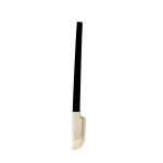 Valge must kreemjas k&uuml;psetuskraabits Mittenakkuv pikk k&auml;si silikoonist spaatliga k&uuml;psise saia kaabits k&uuml;psetust&ouml;&ouml;riistad k&ouml;&ouml;gitarbed 1pc small scraper