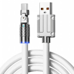 C-t&uuml;&uuml;pi andmeliin 120w kiirlaadimine 6A 180 p&ouml;&ouml;rlev &uuml;likiire laadimisliin Huawei jaoks Samsung Millet Bold pikendatud silikoon 1M