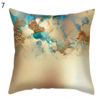 Pehme tekstuuriga padja&uuml;mbris Lihtne kasutada linasest marmorist tr&uuml;kitud diivanipadja kate Kodutarvikud 7