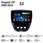 2 Din Android autoraadio Peugeot 107 Toyota Aygo Citroen C1 2005-2014 auto multimeediumipleieri peakomplekt Stereo Carplay GPS-navigatsioon BT WIFI 2+32GB 1+16GB