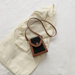 Mobiiltelefoni kott naistele Messenger kott Naiste mood &uuml;ks &otilde;lg Retro v&auml;ike kandiline kott Mini telefonikott Mini Crossbody kott must