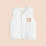 Laste puuvillane vest s&uuml;gis- ja talvine beebipaksendatud t&uuml;druku aluss&auml;rk 2024 uus poiste kardigan beebisoe vest 100cm