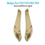 Interior Left Right Door Handle Inside Cover Trim For BMW 3 3GT 4 series F30 F31 F32 F33 F34 F35 F36 F80 F82 F83 F32 F82 Set Beige beige