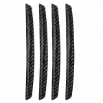 Auto ukse serva kokkup&otilde;rkevastased ribad ukse auto ukse serva kaitse kleebis kaitseraua kriimustusvastased s&uuml;sinikkiust ribad BMW F10 jaoks 4pcs