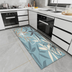 K&ouml;&ouml;k matt sissep&auml;&auml;suukse matt Magamistoa vaip Kodu koridor Vannituba Libisemiskindel p&otilde;rand Elutoa mustriga vaip 50x80cm