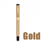 &Auml;rilised metalliv&auml;rvid Signature t&auml;itesulepead 0,38/1,0 mm Vahetatav tindikotike pliiats Moodne j&auml;&auml;tunud kirjutamine Koolikingitused Kirjatarbed Single pen kuld