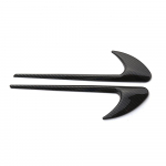 2tk Poritiiba tuulelaba &otilde;hum&auml;rgi dekorkleebis V8 BITURBO embleem AMG GT S ML SL klassile CLA GLA SLK CLS W220 carbon fiber cover