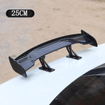 Universal Car Tail Wing mini modifitseeritud autoosade saba s&uuml;sinikkiust must s&uuml;sinik h&otilde;bedane saba mudeli kaunistus 17CM-black gray