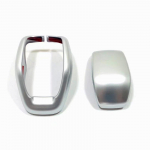 Auto k&auml;igupea k&auml;igukangi nupu k&auml;epideme katte trimmi kleebis Sisustustarvikud ABS Carbon Toyota Highlander Klugerile ABS Peach Wood