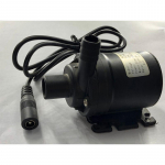 Vaikne alalisvoolu 12V 800L/H 20W sukeldatav veepump p&auml;ikeseenergia harjadeta mootor sukelbasseini veepump purskkaevu jaoks 12V bare wire must