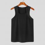 INCERUN meeste &otilde;hukesed varrukateta vabaaja kodur&otilde;ivad S must