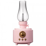 Retro petrooleumi Bluetooth-k&otilde;lar LED-valgustusega, kaasaskantav muusikaboks Bluetooth, k&otilde;lari Bluetooth, v&otilde;imas bass, suure helitugevusega Bluetooth 5.0 roosa