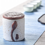 Hiina keraamilised teepurgid Creative teekomplekt Teekomplekt Travel Kaasaskantavad tihenduspurgid Kodumajapidamises kasutatavad teekomplekti tarvikud NLSLASI 8x9.5cm