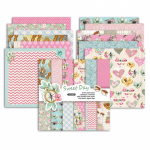 24 lehte Sweet Day K&auml;sit&ouml;&ouml; Paberpadjad L&otilde;ikamisvormid Kunst Taust Origami Scrapbooking Kaartide tegemine