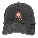 M&auml;ngige pesapallim&uuml;tsid Peaked Cap Lapse m&auml;ngu Chucky Doll &otilde;udusfilmi p&auml;ikesevarjum&uuml;tsid Unisex naistele One Size