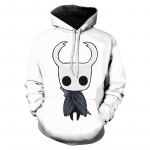 Hot Game Hollow Knight 3D prinditud kapuutsiga meeste naiste moe isiksus Kvaliteetne anime kapuuts Harajuku &uuml;lisuured kampsunid S