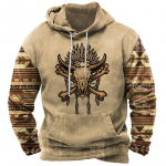 Vintage Animal dressipluus meestele Oversize kapuutsiga 3D printiga pikkade varrukatega pullover vabaaja mood Meester&otilde;ivad Kvaliteetsed topid S