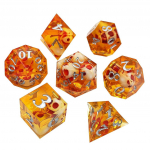 Resin Dice COC Cthulhu Dndtrpg D6 Skull Lauam&auml;ngu m&auml;nguasjad must
