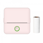 2-tolline mini taskuprinter kaasaskantav termoprinter Masina juhtmevaba BT-&uuml;hendus pildi jaoks