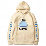 See kord, kui ma sain uuestis&uuml;ndinud limaks Hupparid Anime Prindiga Streetwear Unisex Naiste Mood Suurused Dressipluusid Huppar Pulloverid 2XL