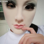 Uus naiste mask lateks silikoon Machina realistlik inimese naha maskid Halloweeni tantsu maskeraad Kaunis sugu paljastab naist