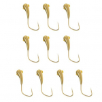 10 tk vasest peaga palver&auml;nduri konksud 45-kraadise nurgaga hundihammaste disain Suure k&otilde;vadusega k&otilde;rgsurvega lamestatud konksud A