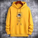Anime Hoodie Naiste riided Talvepuuvillane T-s&auml;rgid Suur pikkade varrukatega mantlid dressid Unisex hip-hop dressipluusid jakid kampsun XS must