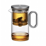 Magnetl&uuml;litiga teekann, tipptasemel teekomplekt, teevee eraldamise teekann, majapidamises kasutatava tee valmistamise t&ouml;&ouml;riist, kuumakindlast klaasist teekann 500ml hall