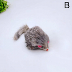 1 tk Creative Piiksuvad m&auml;nguasjad K&uuml;&uuml;liku karusnaha valehiir kassidele koertele pikakarvalise sabaga lemmikloomatarbed