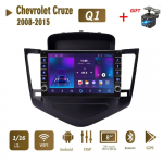 icreative Autoraadio Android 2 Din for Chevrolet Cruze 2008-2015 koos nupunupupeaga Stereo GPS WIFI Navigatsioon Multimeediumipleier Carplay 2+32GB 1+16GB