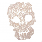 Skull Embroidery Sew on Patch Badge Transfer Bag Hat Jeans Applique Crafts