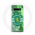 Samsung galaxy S10 &uuml;mbris scp sportliku portugali rohelise taustaga roheline