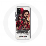 Samsung Galaxy A41 &uuml;mbris La Casa De Papel plakatikunst