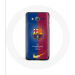Samsung Galaxy j5 FC Barcelona logoga jalgpallimeeskonna &uuml;mbris