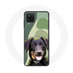 &Uuml;mbris Samsung Galaxy A42 5G Beauceron Black Dog Breed jaoks