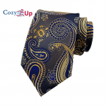 Cozy Up 3,15 (8cm) Moodne triibuline PaisleyTies meeste ruuduline lilleline lips pulmadeks