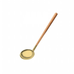 304 roostevabast terasest supilusikas Jaapani stiilis puidust k&auml;epidemega supilusikas kurn Kodumajapidamises kasutatav kuuma poti t&uuml;hjenduslusikas