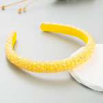 Naiste juuksepaela v&auml;rviline Crystal Full Bit Band Super s&auml;delev peakate OneSize punane