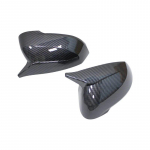 BMW New X1 U11 U12 2024 Horn Style tahavaatepeegli kate jaoks Lisa autotarvikutele 2X k&uuml;lgmiste tiibade peegli kattekaaned Carbon Fiber
