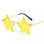 Star Shape P&auml;ikeseprillid Naljakad Pentagrami prillid Prillid J&otilde;ulukaunistused Peokrillid &Auml;&auml;risteta p&auml;ikeseprillid