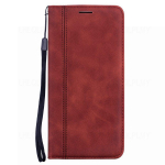 Luksuslik nahast klappvutlar Xiaomi Redmi 12 13 14C 13C A3 Note 9 9C 9T 11 10 14 Mi 11T 14T Poco C65 X7 M6 X6 M3 M4 Pro 5G jaoks, raamatulaadne vasakpoolne kate Redmi Note 13 Pro 4G pruun