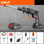 Juhtmeta autopesumasin Elektriline puhastusmasin Kaasaskantav k&otilde;rgsurvepesuri p&uuml;stolipuhastust&ouml;&ouml;riist must